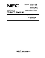 NEC MultiSync V520 Service Manual preview