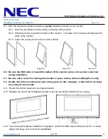 Preview for 4 page of NEC MultiSync V754Q Installation Manual