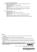 Preview for 22 page of NEC N8181-153 User Manual