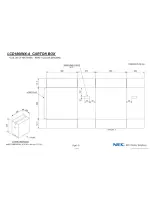 Preview for 6 page of NEC NEC MultiSync LCD1860NX  LCD1860NX LCD1860NX Dimensions