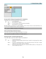 Preview for 88 page of NEC NP2000 User Manual