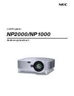 Preview for 145 page of NEC NP2000 User Manual