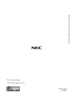 Preview for 944 page of NEC NP2000 User Manual