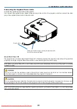 Предварительный просмотр 31 страницы NEC NP3200 User Manual