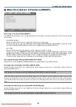 Предварительный просмотр 87 страницы NEC NP3200 User Manual