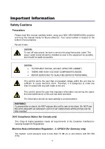 Предварительный просмотр 3 страницы NEC NP4100WJ User Manual