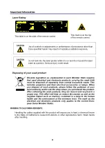 Предварительный просмотр 4 страницы NEC NP4100WJ User Manual