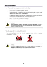 Предварительный просмотр 6 страницы NEC NP4100WJ User Manual