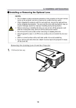 Предварительный просмотр 34 страницы NEC NP4100WJ User Manual