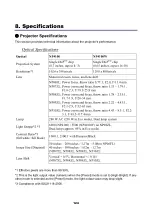 Предварительный просмотр 139 страницы NEC NP4100WJ User Manual