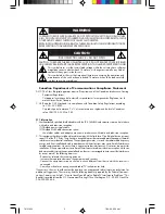 Preview for 2 page of NEC P1150 - MultiSync - 21" CRT Display Information Manual