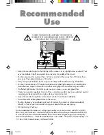 Preview for 9 page of NEC P1150 - MultiSync - 21" CRT Display Information Manual