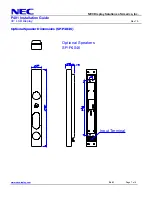 Preview for 7 page of NEC P401 - MultiSync - 40" LCD Flat Panel... Installation Manual
