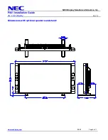 Preview for 5 page of NEC P461-AVT - MultiSync - 46" LCD TV Installation Manual