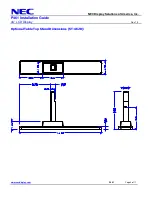 Preview for 6 page of NEC P461-AVT - MultiSync - 46" LCD TV Installation Manual