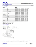 Preview for 11 page of NEC P461-AVT - MultiSync - 46" LCD TV Installation Manual
