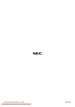 Preview for 235 page of NEC PA600X Series User Manual