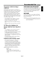 Предварительный просмотр 8 страницы NEC PlasmaSync 42XC10 User Manual