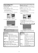 Предварительный просмотр 25 страницы NEC PlasmaSync 42XM2 Operation Manual