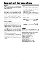 Preview for 4 page of NEC PlasmaSync 50XM3 Operation Manual