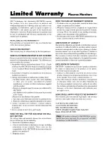 Предварительный просмотр 6 страницы NEC PlasmaSync 61XM1A User Manual