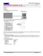 Preview for 6 page of NEC PlasmaSync 84VM5 Installation Manual