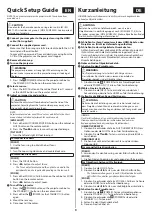 Preview for 5 page of NEC PV800UL-W Quick Setup Manual