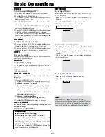 Preview for 13 page of NEC PX-42XM4A User Manual