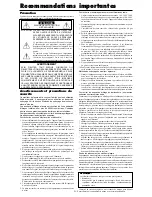 Preview for 50 page of NEC PX-42XM4A User Manual