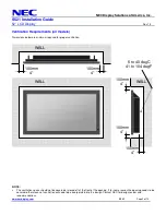 Preview for 2 page of NEC S521-AVT Installation Manual