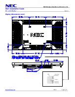 Preview for 4 page of NEC S521-AVT Installation Manual