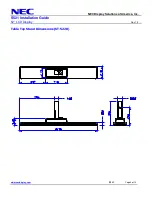 Preview for 6 page of NEC S521-AVT Installation Manual