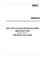 NEC SMB8000 User Manual preview