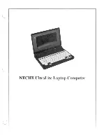 Preview for 1 page of NEC Ultralite PC-17-0 Maintenance And Service Manual