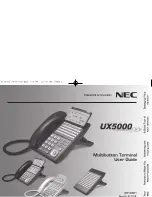 Предварительный просмотр 1 страницы NEC UX5000 User Manual