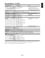 Preview for 13 page of NEC V221W User Manual