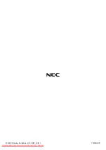Preview for 99 page of NEC V300X Series User Manual