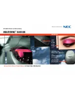 NEC X461UN - MultiSync - 46" LCD Flat Panel... Brochure & Specs preview