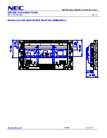 Preview for 5 page of NEC X461UN - MultiSync - 46" LCD Flat Panel... Installation Manual