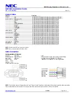 Preview for 9 page of NEC X461UN - MultiSync - 46" LCD Flat Panel... Installation Manual