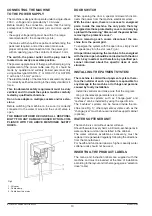 Предварительный просмотр 14 страницы Necta Colibri Installation, Use And Maintenance Handbook