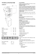 Предварительный просмотр 8 страницы Necta Colibri Installation - Use - Maintenance