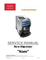 Necta Koro Service Manual preview