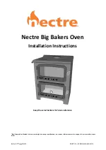 Preview for 3 page of Nectre Fireplaces Big Bakers Installation Instructions Manual