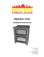 Nectre Fireplaces Big Bakers Installation Instructions preview