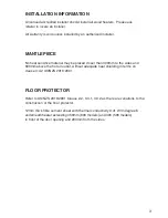 Preview for 5 page of Nectre Fireplaces FS 800 Installation & Operating Instructions Manual