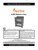 Preview for 1 page of Nectre Fireplaces N550 Operating Instructions Manual