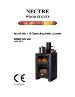 Preview for 1 page of Nectre Fireplaces NBO Installation & Operating Instructions Manual