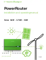 Nedap PowerRouter PR50S Installation And Operating Manual preview