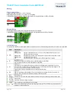 Предварительный просмотр 2 страницы Nedap TRANSIT Quick Installation Manual